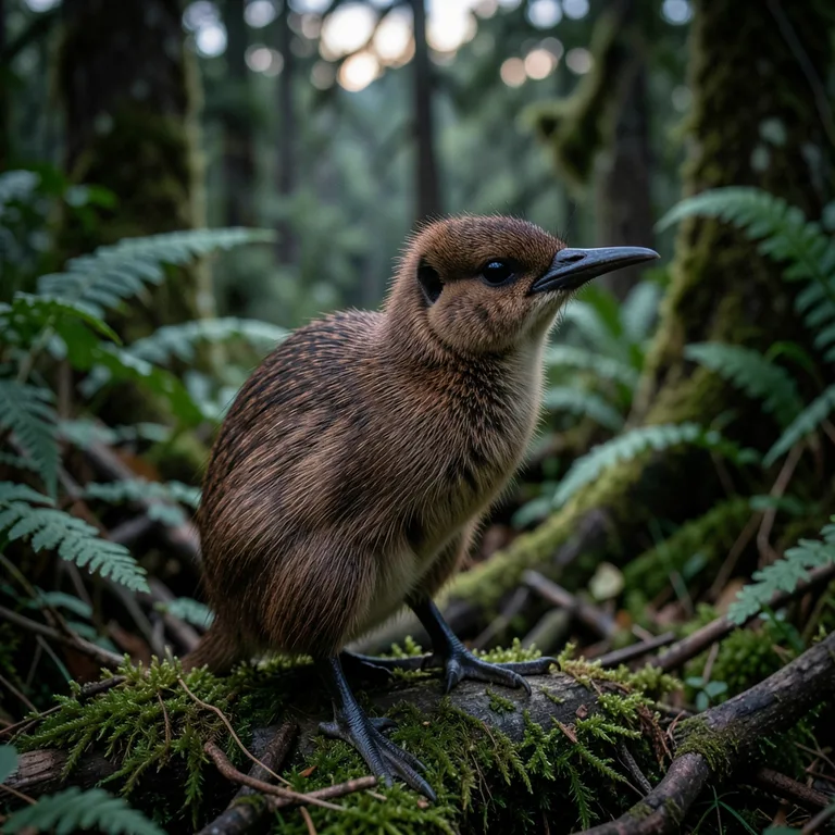 Kiwi pták - ilustrační foto