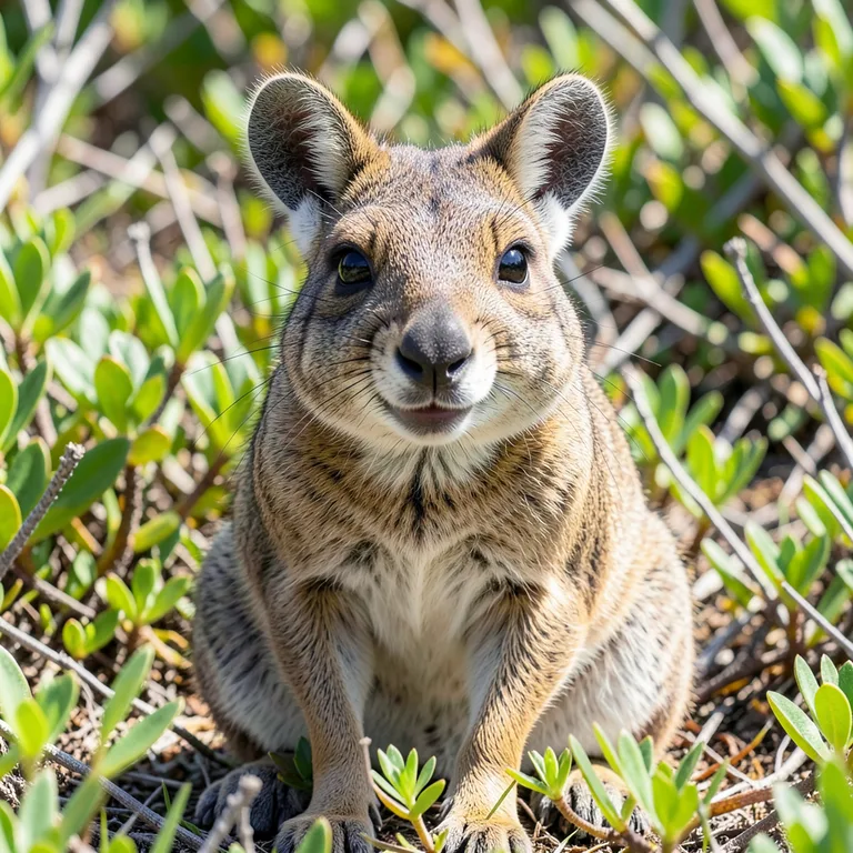 Quokka klokan z austrálie informace - ilustrační foto
