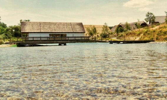 Waterfront building complex